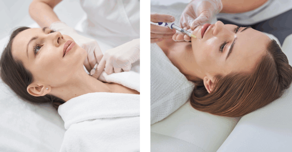 Hidratación profunda: tratamiento Mujer tras tratamiento hidratación profunda Stylage® Hydromax